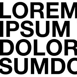 Scritte 3D Forex Intaglio scritte medie (Altezza inferiore a 10 cm)