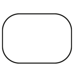 Adesivi calpestabili Sagomato semplice